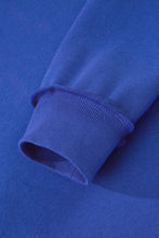 Load image into Gallery viewer, Dark Blue Oversize Drop Shoulder Reversible Mock Neck Sweatshirt
